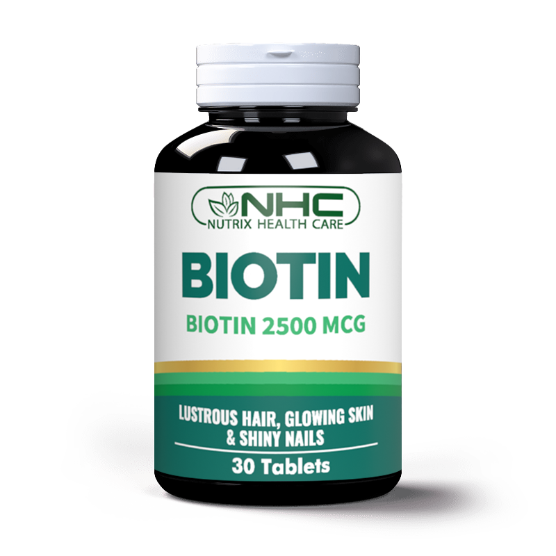 Biotin Tablets – Nutrix Health Care