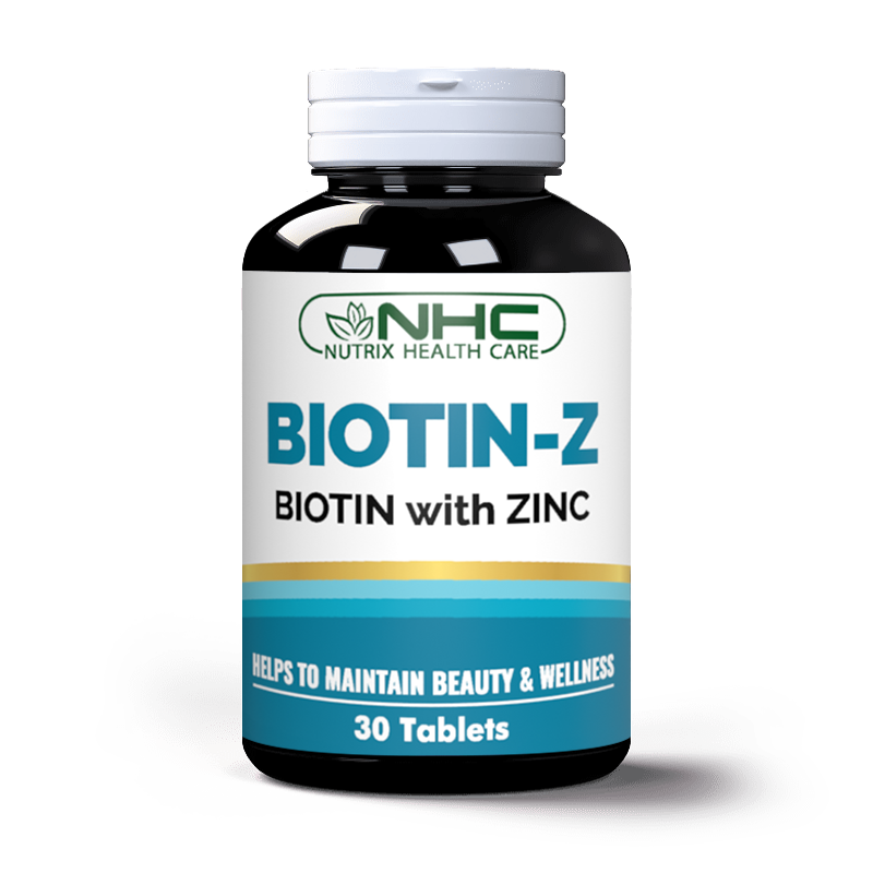 Biotin-Z Tablet – Nutrix Health Care