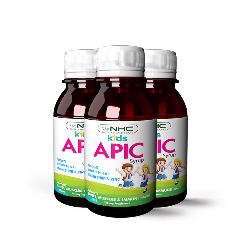 3 Apic Syrup bundle