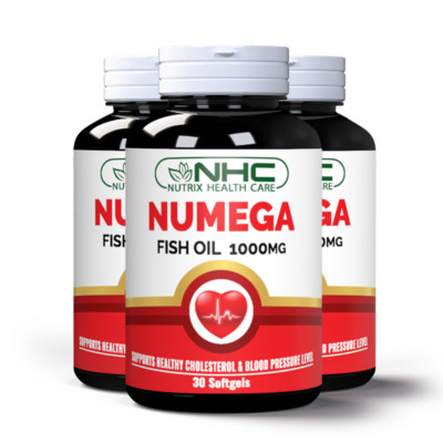 3 Numega Omega-3 Fish Oil bundle