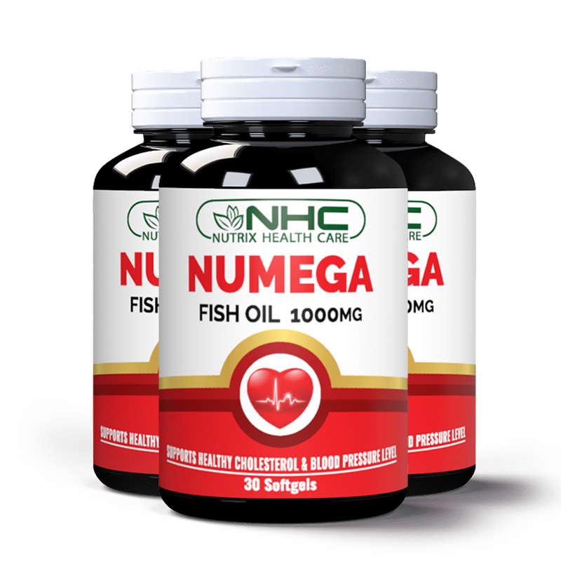 3 Numega Omega-3 Fish Oil bundle